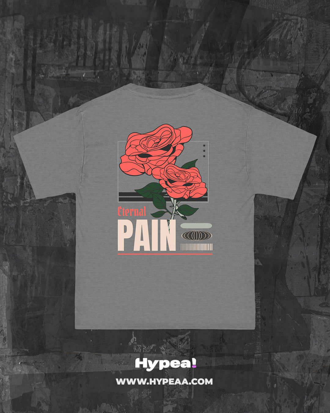 Polera oversize urbano Eternal Pain
