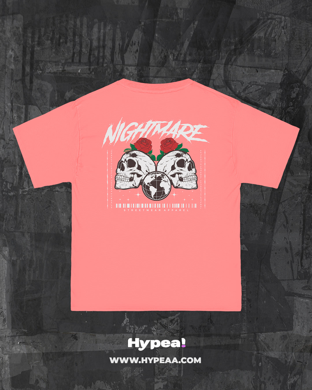 Polera oversize urbano Nightmare