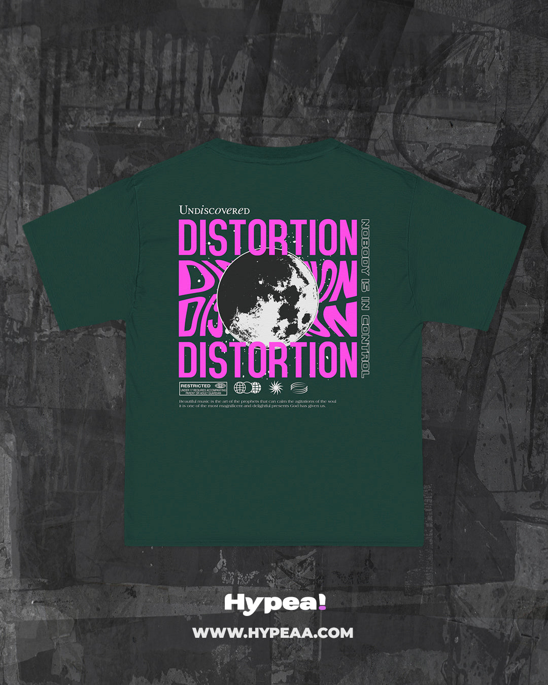 Polera oversize urbano Distortion